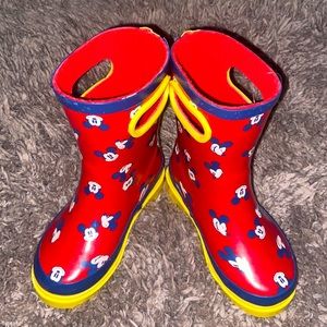 Disney NWT Mickey Mouse Rain Boots (Toddler Boy 9)